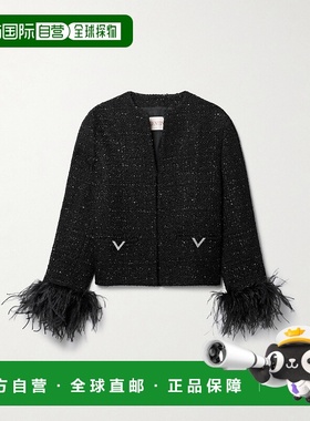 1h可退 潮奢 valentino 华伦天奴 女士 logo标识休闲夹克 4B3CE27