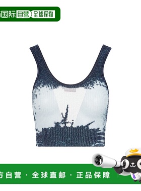 DIESEL 女士衬衫 A139910BNCB8AT SS2024 白色 Multicolor polyes