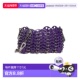 潮奢 舒适时尚 Rabanne Bags 1h可退 purple紫色 女士 斜挎包