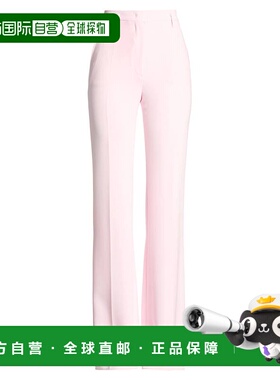 1h可退 潮奢 MaxMara 麦斯玛拉 女士 喇叭裤子 pink粉色 舒适时尚