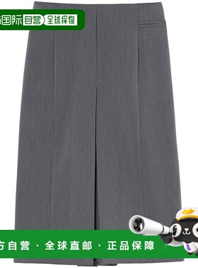 PINKO 女士半身裙 104381A18EI72 AW2024 灰色 Paladini Fluid Sk