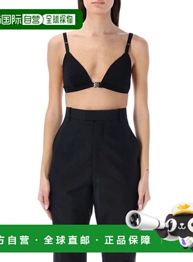 1h可退 潮奢 Givenchy 纪梵希 女士 黑色按压插扣文胸 BW612L4ZEE