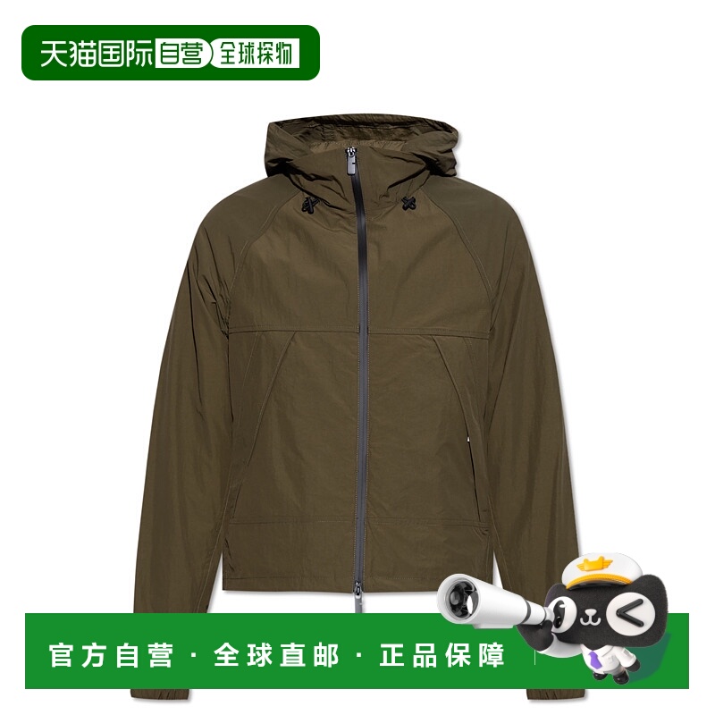 1h可退 BURBERRY 男士夹克 8098495C1426FURROW CO 绿色 Hooded j
