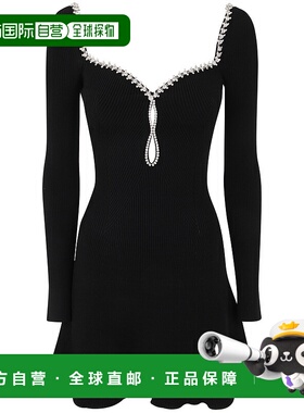 1h可退 SELF-PORTRAIT 女士半身裙 PF23120SB AW2023 黑色 BLACK