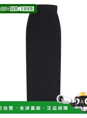 1h可退 潮奢 rick owens 瑞克 欧文斯 女士 黑色半身裙 RP02E4344