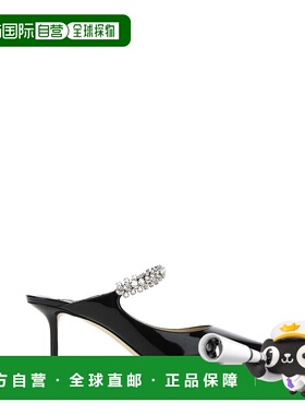 JIMMY CHOO 女士凉鞋 BING65PATBLACK SS2026 黑色高跟鞋单鞋