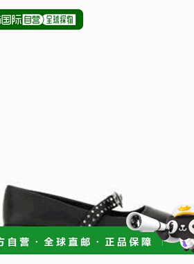 1h可退 潮奢 versace 范思哲 女士 黑色 Gianni Ribbon Studded