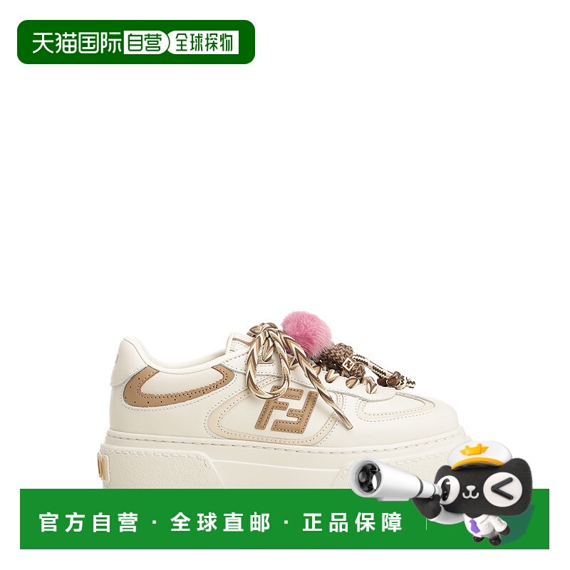 1h可退 FENDI 女士运动鞋 8E8721AY9NF1TO4 AW2025 白色 MATCH PL