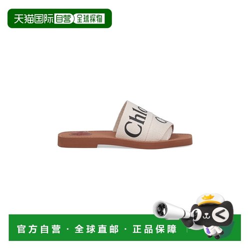 1h可退 潮奢 Chloe 蔻依 女士 Woody logo印花凉鞋 C22U188Z3