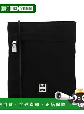 GIVENCHY 男士单肩包 BK608YK17N001 CO 黑色 iPhone nylon case