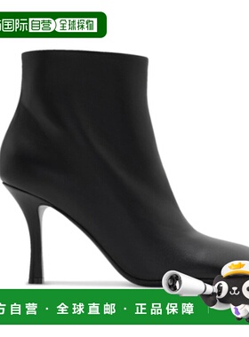 BURBERRY 女士靴子 8098208A1189 AW2024 黑色 Black leather ank