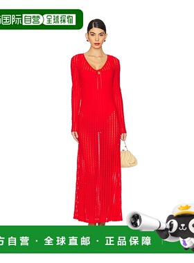 1h可退 潮奢 Simkhai 女士 Elton 锁孔中长连衣裙 1251300SW