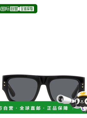 GUCCI 男士太阳镜 733376J07401012 CO 灰色 Black acetate sungl