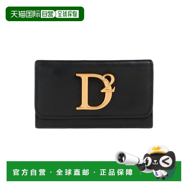 1h可退 潮奢 Dsquared2 二次方 女士 手拿包 black黑色 舒适时尚,箱包皮具/热销女包/男包,手拿包,淘宝优惠券,粉丝福利购,淘宝优惠卷