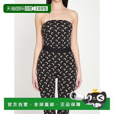 奢淘 MARINE SERRE 月亮球衣紧身上衣 女 WTS011AJER0001
