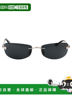 VERSACE 女士太阳镜 0VE2279100087 SS2025 黑色 Sunglasses