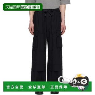 Wide JC5221P Juun.J 裤 工装 Work Cotton 黑色 男士 潮奢 1h可退