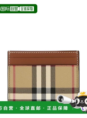 BURBERRY 女士钱包 8109801A9534 AW2025 花色 Printed canvas ca