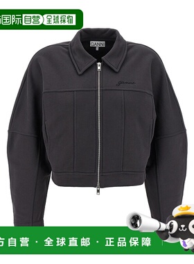GANNI 女士夹克 T4358252 SS2025 灰色 'Heavy Terry Jersey' bom