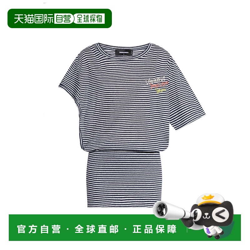 1h可退 DSQUARED2 女士连衣裙 S73CU0314S23601001F CO 深蓝色