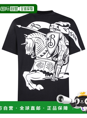 BURBERRY 男士T恤 8095058A1189WHITE AW2024 黑色男装