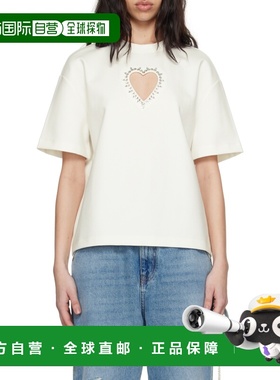 AREA 女士T恤 0000TS0026FA01OFFWHITE SS2025 米白色