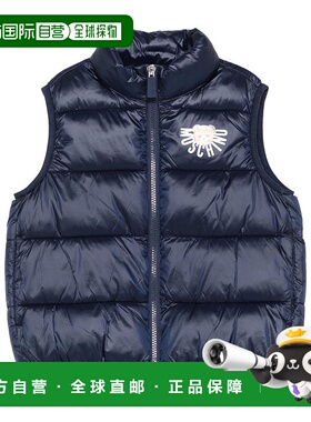 1h可退 MOSCHINO 男童夹克 HQS02KL3A3240016 AW2025 蓝色