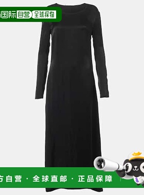 1h可退 潮奢 The Row 女士 Cati 长款连衣裙 black黑色 舒适时尚