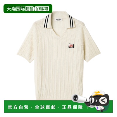 奢淘 Miu Miu 羊绒polo衫 女 MML08C6042SOOO