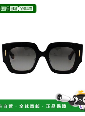 LOEWE 女士眼镜 LW40129U01B CO 黑色 几何框太阳镜罗意威