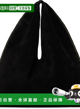 1h可退 潮奢 The Row 女士 黑色小号 Bindle 托特包 W1682L630