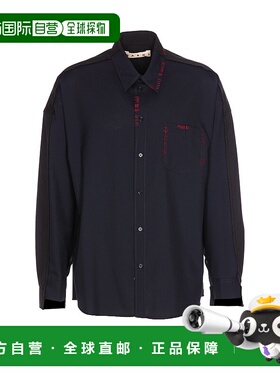 MARNI 男士衬衫 CUMU0278QSTW83900B99 CO 黑色