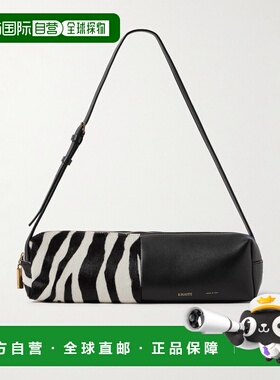1h可退 潮奢 KHAITE 女士 Kye 斑马纹小牛毛皮革肩包 H2050101188