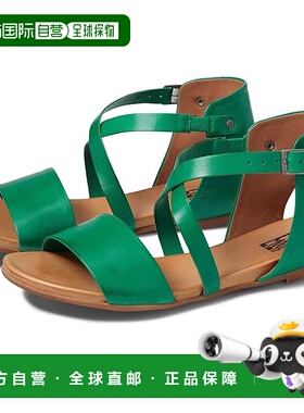 1h可退 潮奢 Miz Mooz 女士 紫菀凉拖 green绿色 舒适时尚