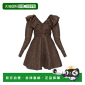 女士连衣裙 A103010810730925 棕色 GANNI with SS2026 Dress