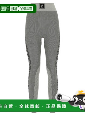 FENDI 女士休闲裤 FAB379AQC9F0RTU AW2024 灰色 Fendi Tech Fabr