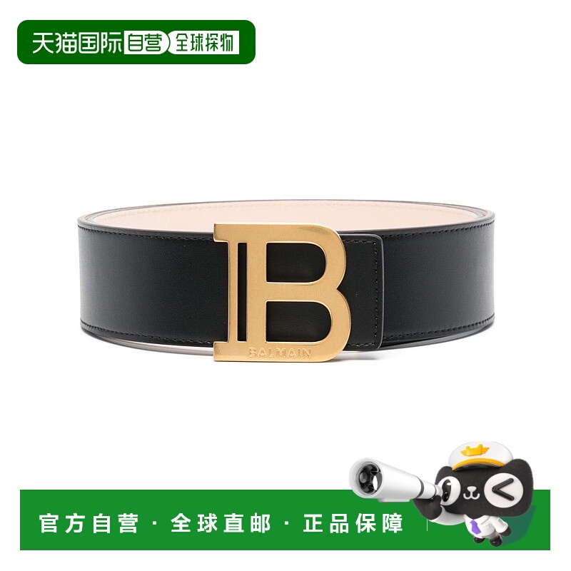 1h可退 BALMAIN 女士腰带 EN1WJ002LVTL0PA SS2025 黑色