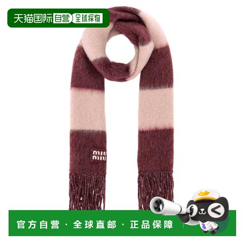 MIU MIU 女士围巾 5FS0942CVEF04BG AW2025 花色配饰