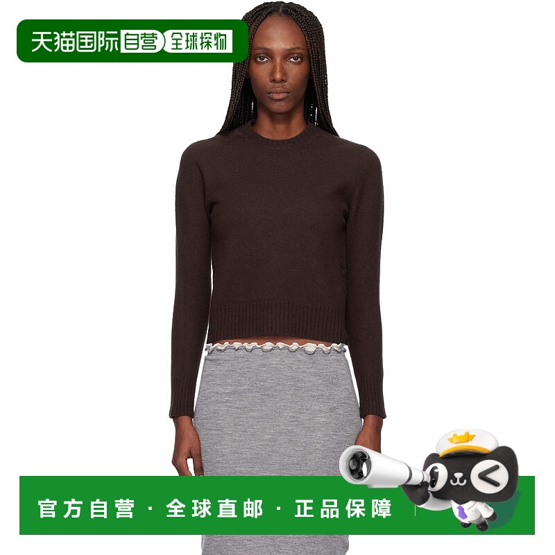 1h可退 潮奢 Jil Sander 吉尔 桑达 女士 棕色 Lightweight Wool