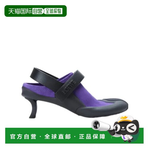 LOEWE 女士凉鞋 L814379X800273 AW2026 紫色 Dive 高跟凉鞋