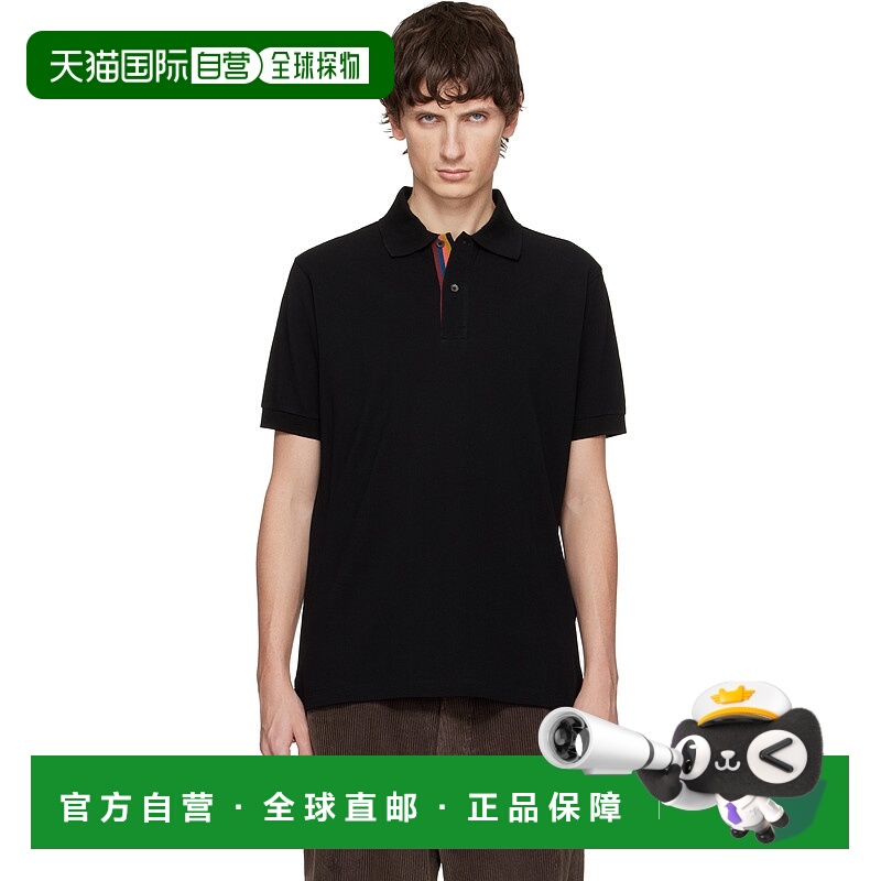 潮奢 Paul Smith 保罗 史密斯 男士 黑色 Cotton Artist Stripe P
