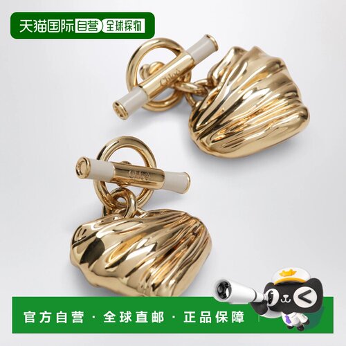 CHLOÉ 女士耳饰 CH26AJE08BER9AI AW2026 金色 Gold/Ivory heart