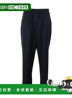 Y-3 男士休闲裤 KH3218BLACK SS2026 黑色 REF WOOL TP PANTS