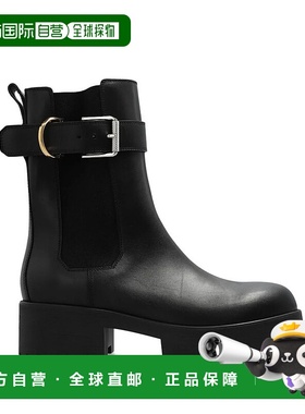 GIVENCHY 女士高跟鞋 BE604UB22S001 SS2025 黑色 4G图案短筒靴