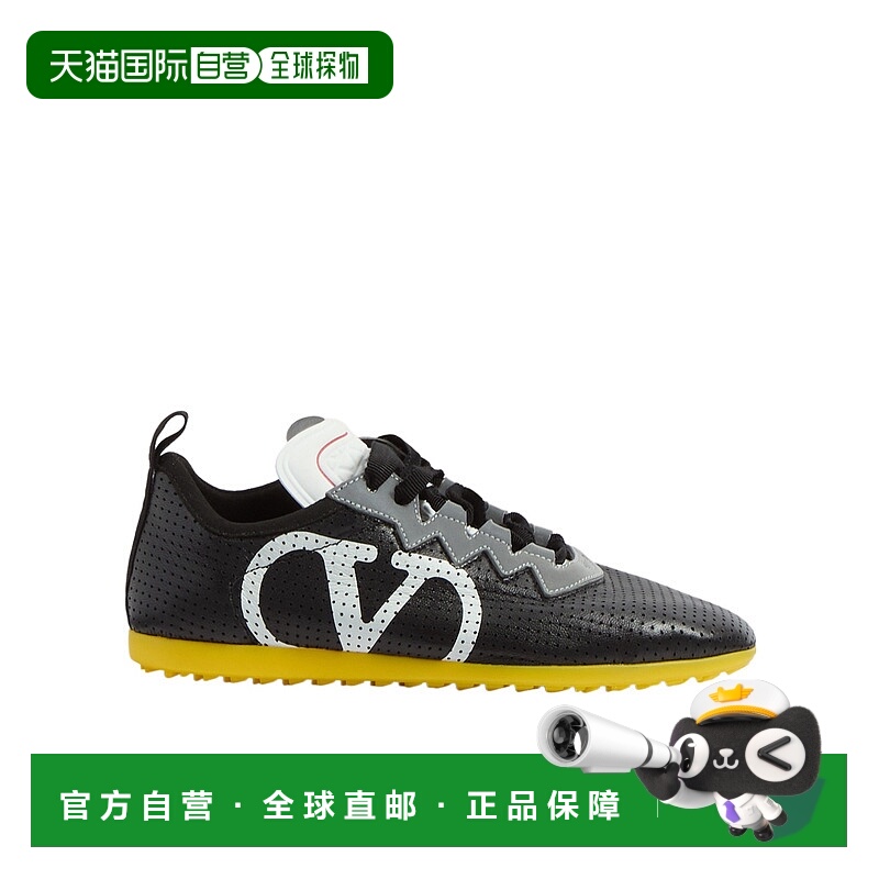 1h可退 VALENTINO 女士运动鞋 WS0LL5XBMRH4 SS2025 黑色 CHROMAT