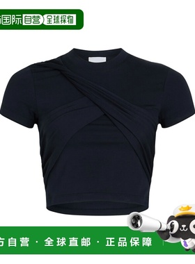 PATOU 女士T恤 JE1619972699N SS2025 花色 draped cropped organ