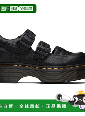 1h可退 潮奢 Dr. Martens 马丁大夫 女士 黑色 Buzz 玛丽珍鞋 410