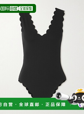 1h可退 潮奢 MARYSIA 女士 Charleston 齿纹绉条纹泳衣 S0119