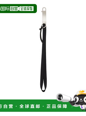 RICK OWENS 男士钥匙扣 RA02E0798WEB09 AW2025 黑色龙虾扣钥匙圈