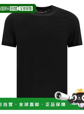 ZANONE 男士T恤 815194ZG380Z0015 CO 黑色